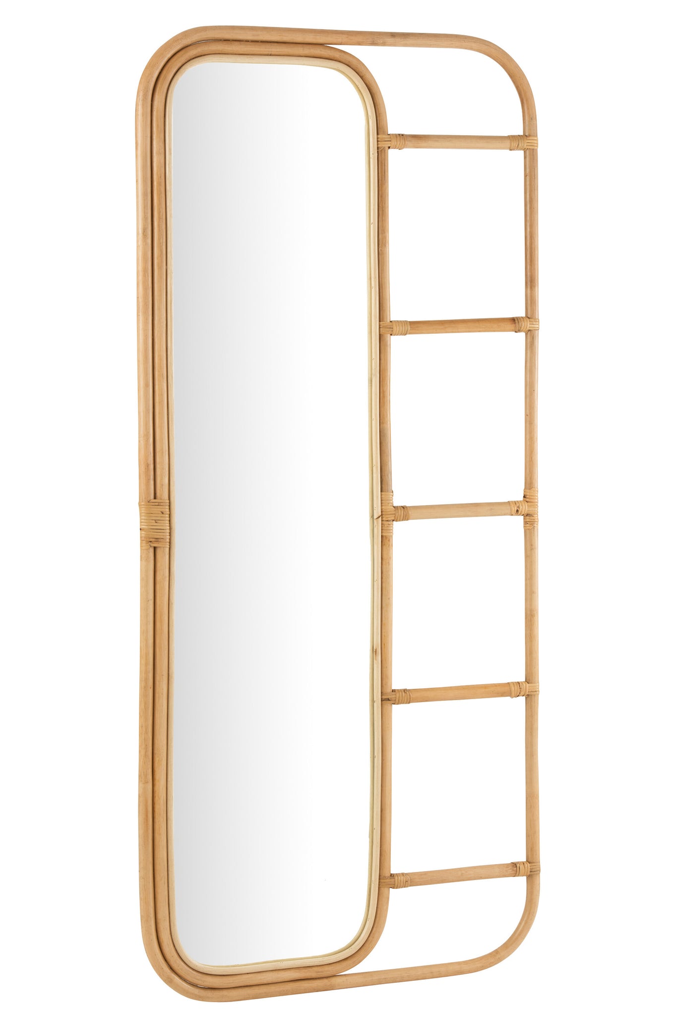 Mirror-Ladder Rattan Natural