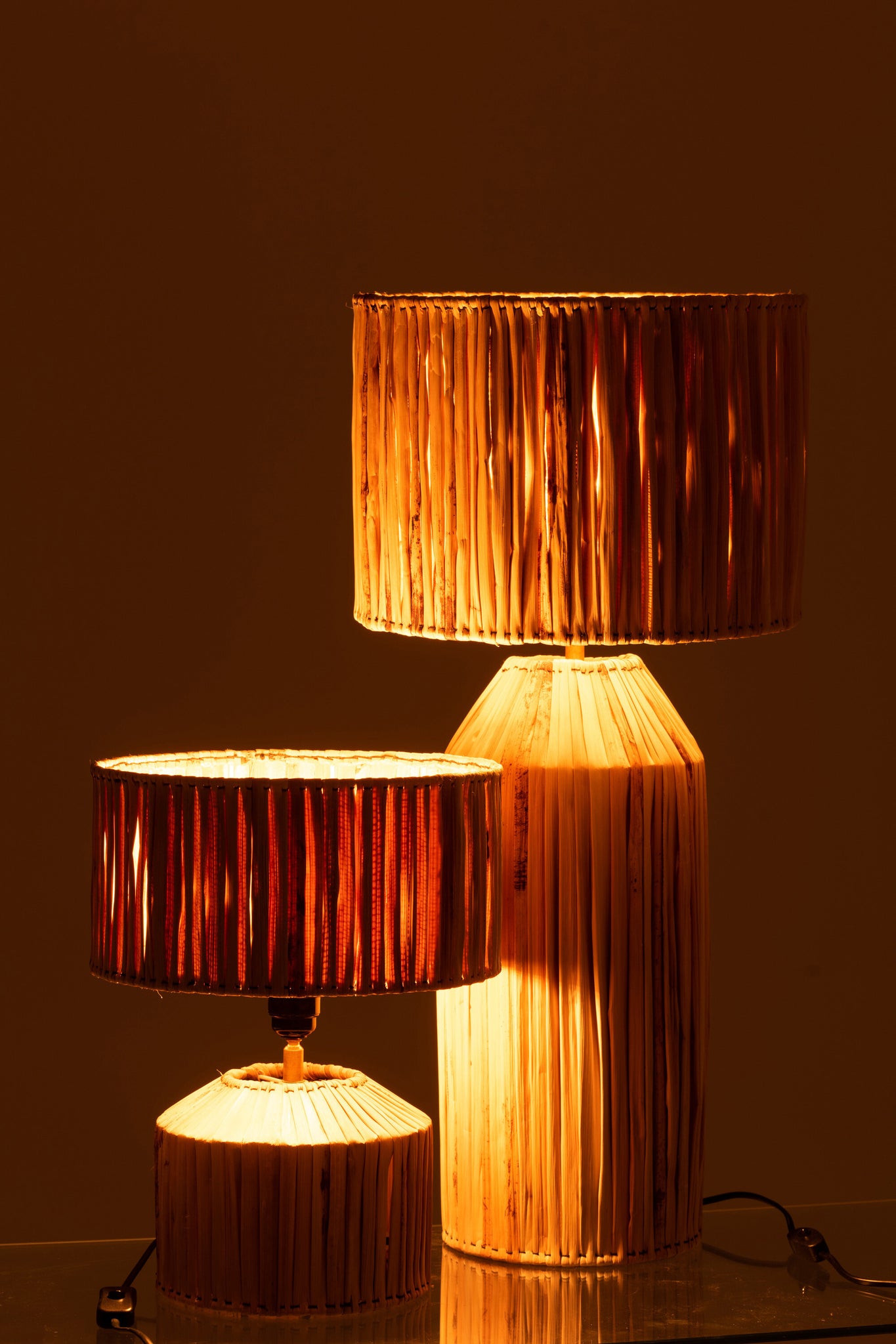 Lamp Hanna Bananas Leaves Natural