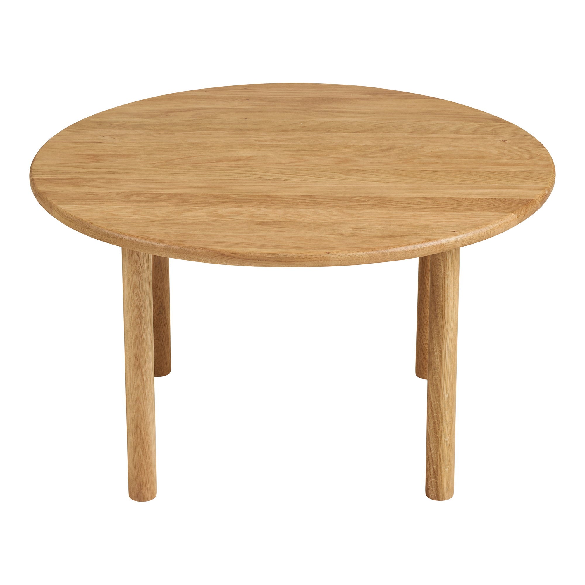 Jena salontafel – eikenhout, naturel, ø70×40 cm