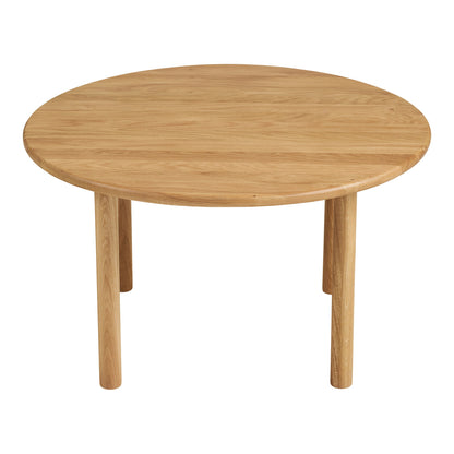 Jena salontafel – eikenhout, naturel, ø70×40 cm
