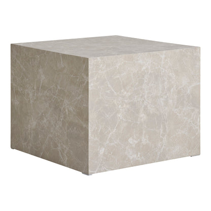 PRAGUE COFFEE TABLE SET OF 2 | MARBLE LOOK BEIGE