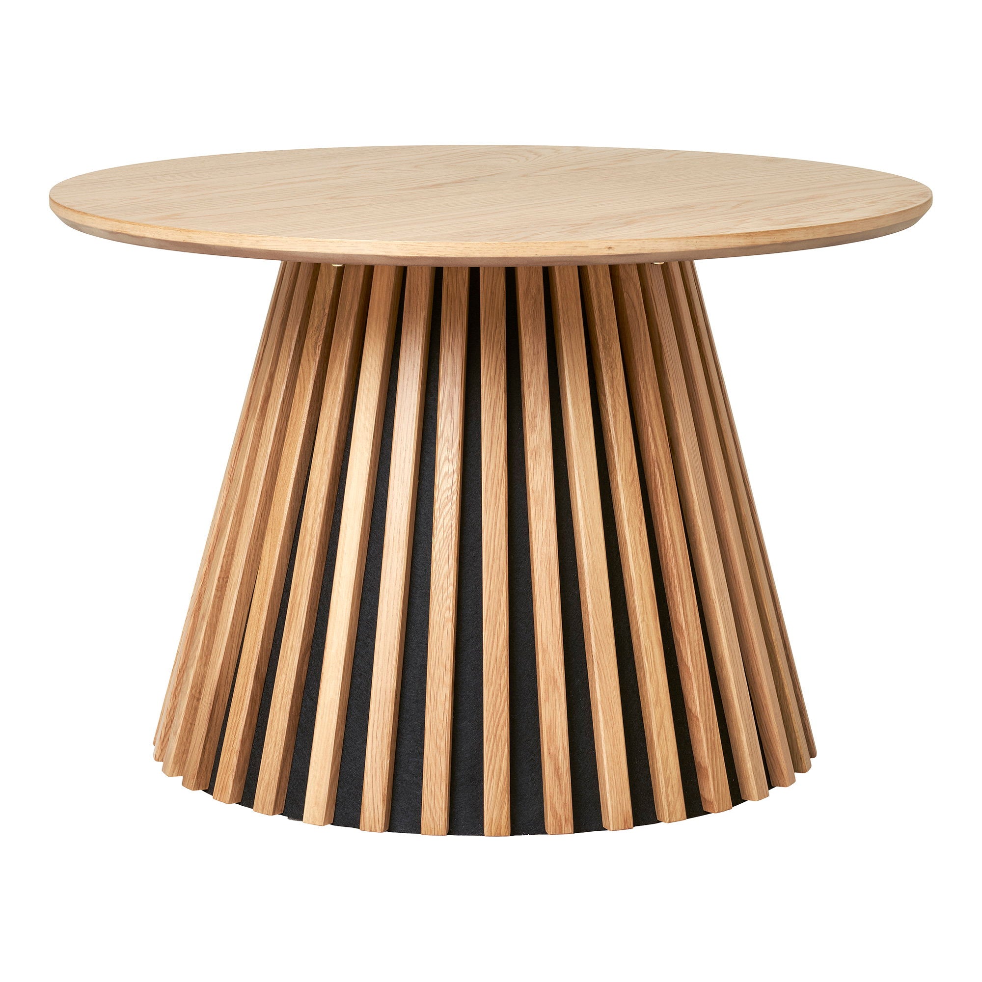 OSAKA COFFEE TABLE OAK VENEER NATURAL | Ø70X45 CM