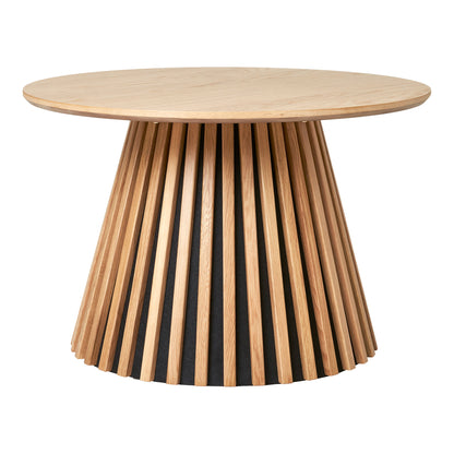 OSAKA COFFEE TABLE OAK VENEER NATURAL | Ø70X45 CM