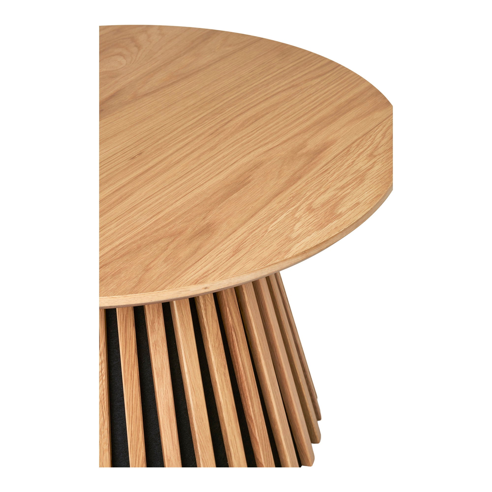 OSAKA COFFEE TABLE OAK VENEER NATURAL | Ø70X45 CM