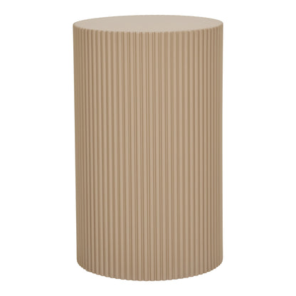 Farense Beistelltisch - Beistelltisch, dunkel sandfarben ø30x50 cm
