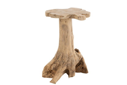 Sidetable Amy Teak Wood Natural Large