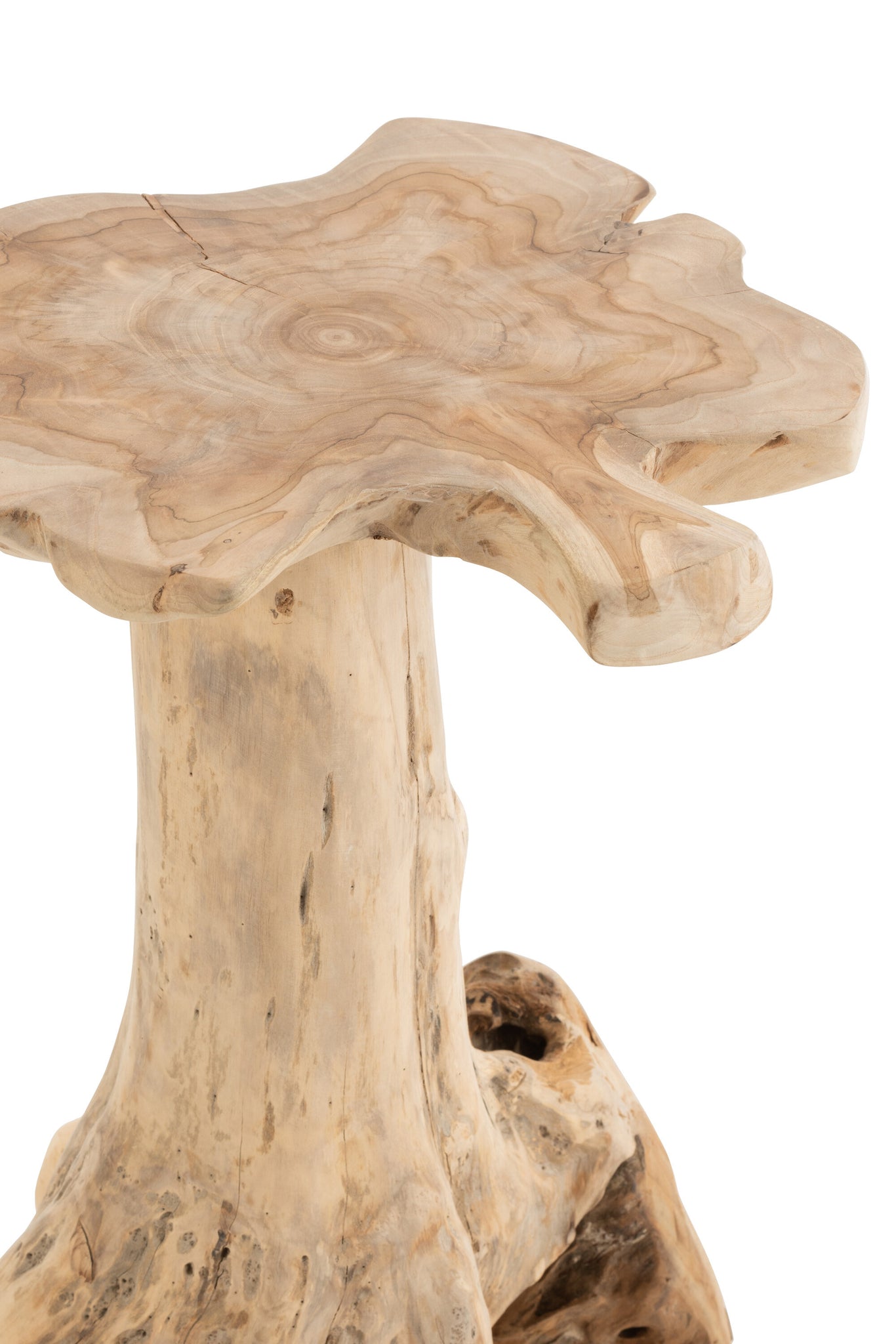 Sidetable Amy Teak Wood Natural Large
