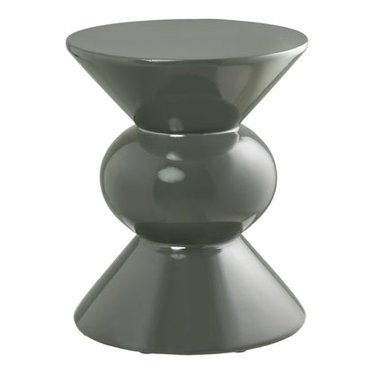 Rosolina Beistelltisch - Beistelltisch, Fiberglas, grün ø34x41 cm