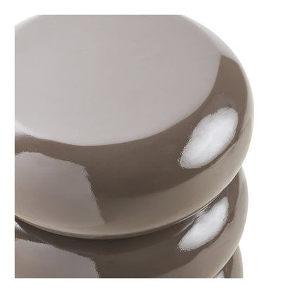 Rosolina Beistelltisch - Beistelltisch, Fiberglas, braun ø35,5x44 cm