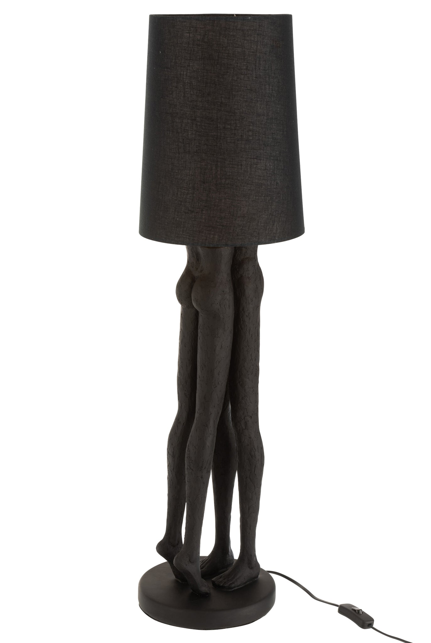 Lamp Couple Poly Black