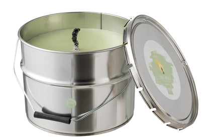 Outdoors Candle Paint Ikoko Pot Metal/Wax Mint Green Large 135H