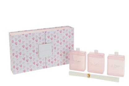 Box 3 Scented Oil+Sticks Je T'aime Pink