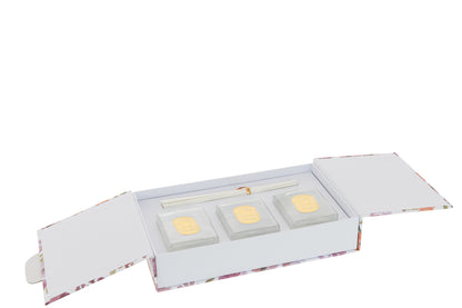 Box 3 Scented Oil+Sticks Happiness Blooms White