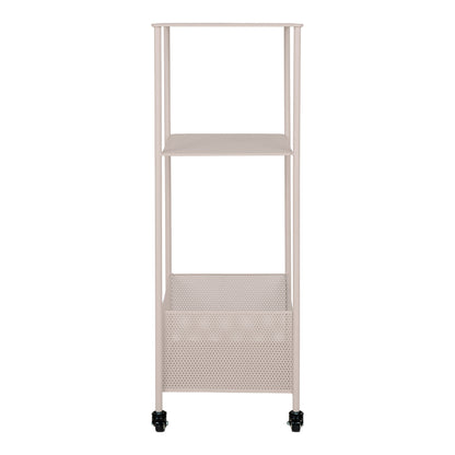 Torres Metallwagen - Metallwagen, Stahl, Sand, 3 Ablagen 35x35x100 cm
