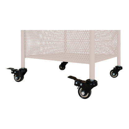 Torres Metallwagen - Metallwagen, Stahl, Sand, 3 Ablagen 35x35x100 cm