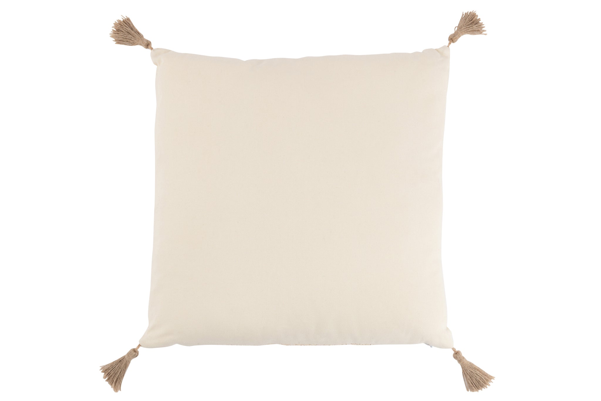 Cushion Woven Square Polyester Beige
