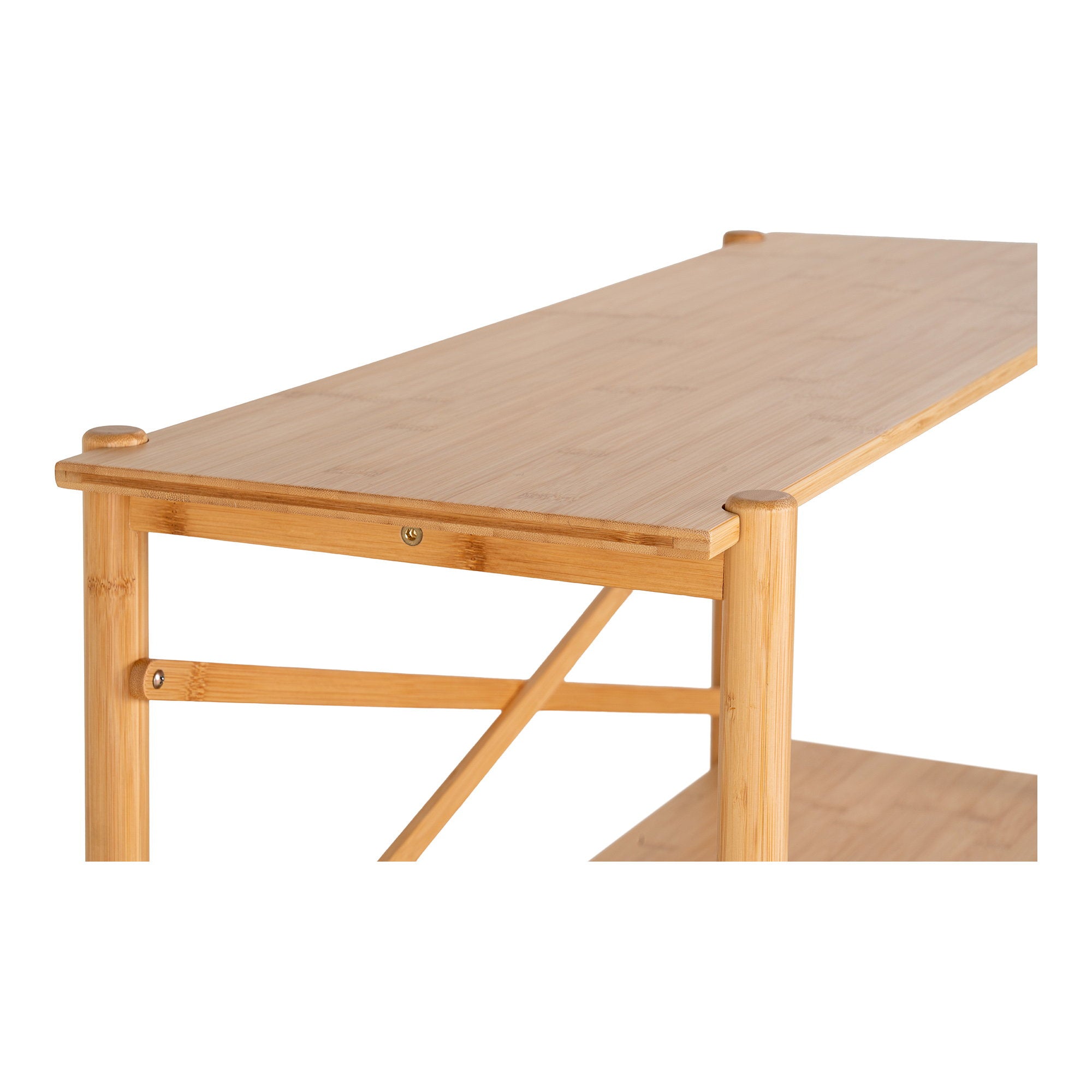 Konsolentisch Manaus – Konsolentisch, Bambus, natur 83x32x80,5 cm