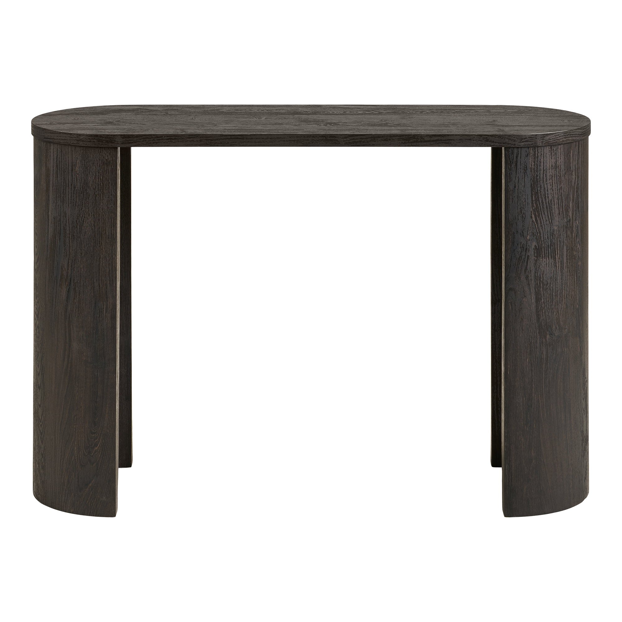 Bibione Konsolentisch – Konsolentisch, dunkelbraun 38x114x75 cm