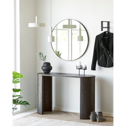 Bibione Konsolentisch – Konsolentisch, dunkelbraun 38x114x75 cm