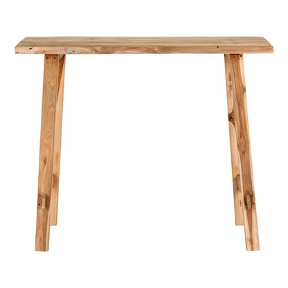 Konsolentisch Girona - Konsolentisch, Teak, Natur 90x30x80 cm