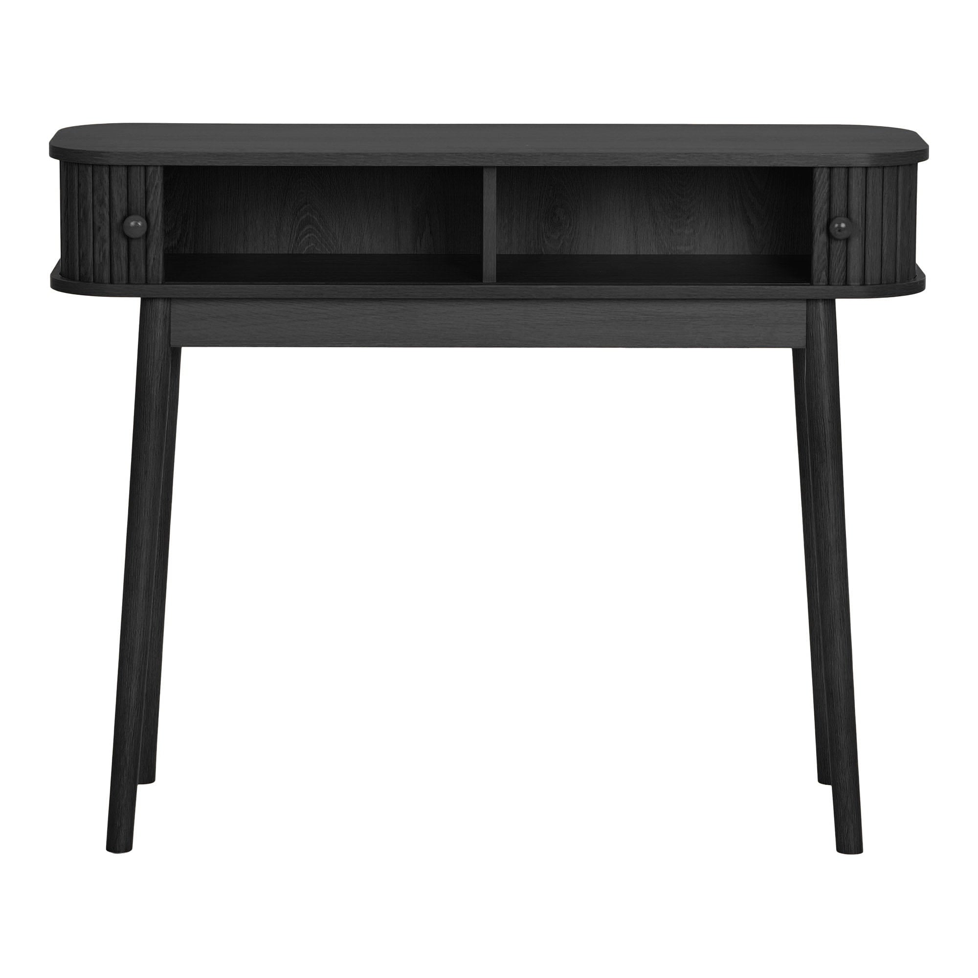Nikko Konsolentisch – Konsolentisch, 2 Türen, schwarz 100x30x80 cm