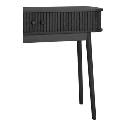 Nikko Konsolentisch – Konsolentisch, 2 Türen, schwarz 100x30x80 cm
