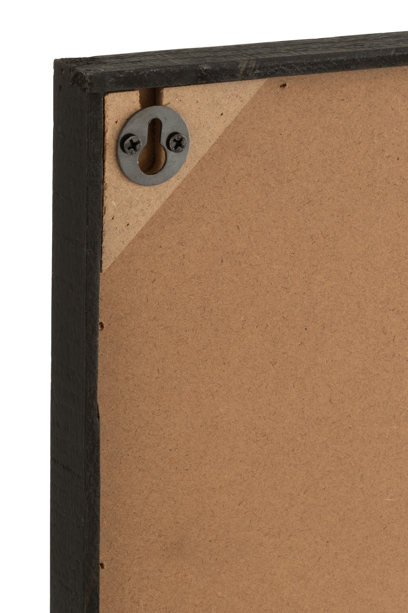 Wall Deco Faces Metal/Wood Black/White Small Assortment Of Two