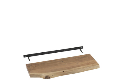 Wall Shelf Gerard Acacia Wood Natural Small
