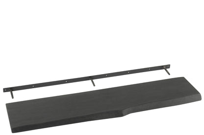 Wandplank Gerard Mangohout Zwart Groot