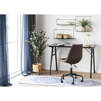 Vojens Desk - Desk, black 120x60x75 cm