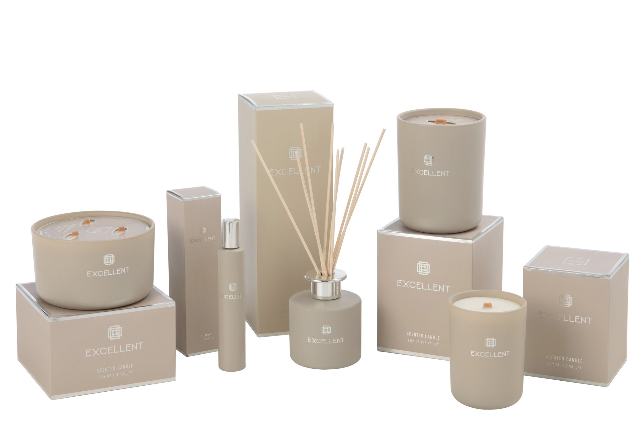 Home Fragrance Excellent Glass Beige