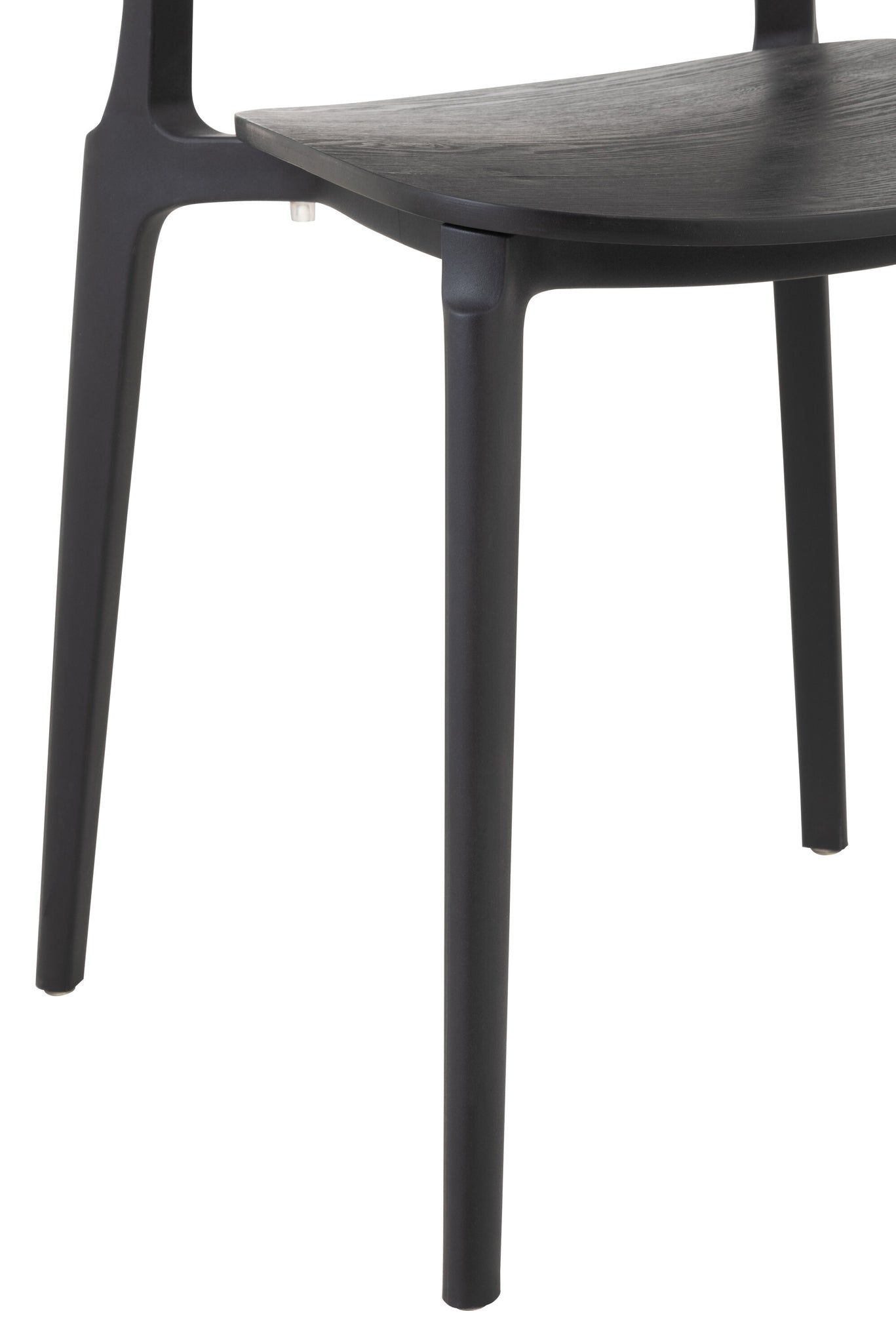 Chair Basic Polyester/Veneer Black