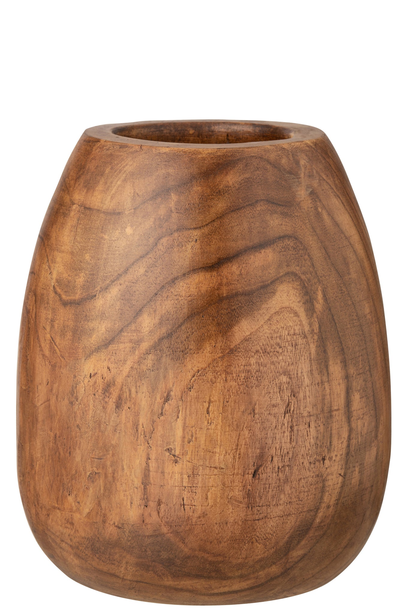 Kleines Glas Paulownia Braun