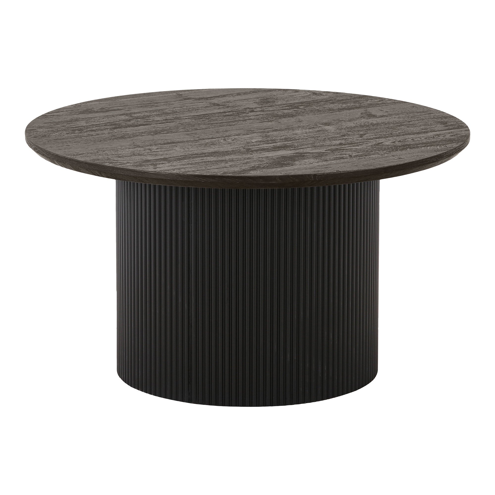 Boavista ronde salontafel in donkerbruin, ø80×45 cm