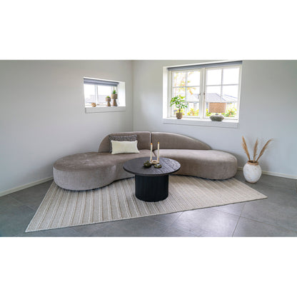Boavista salontafel donkerbruin detail oppervlak