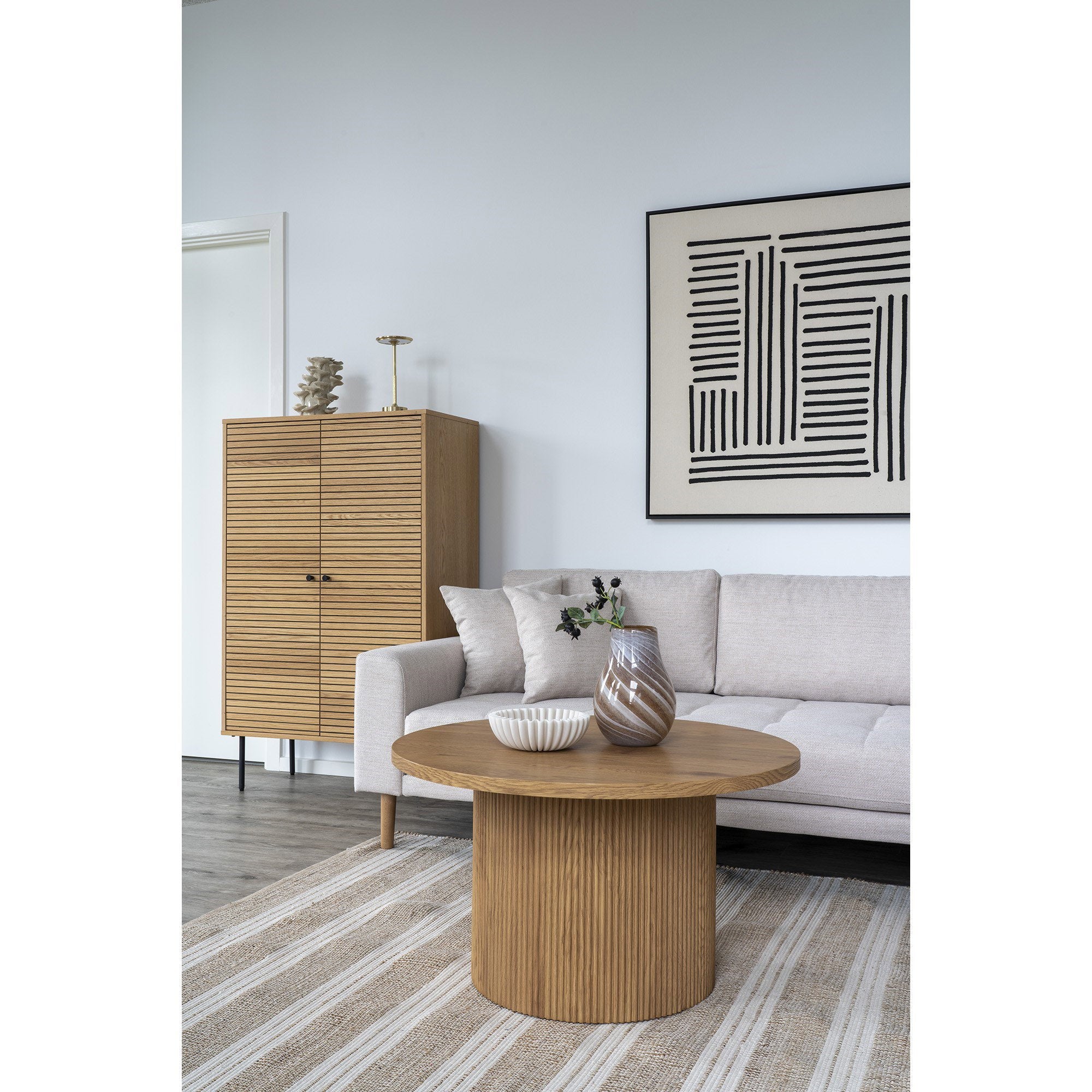 Boavista salontafel naturel in woonkamerstyling