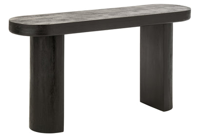 Konsole Mangoholz Schwarz/Natur