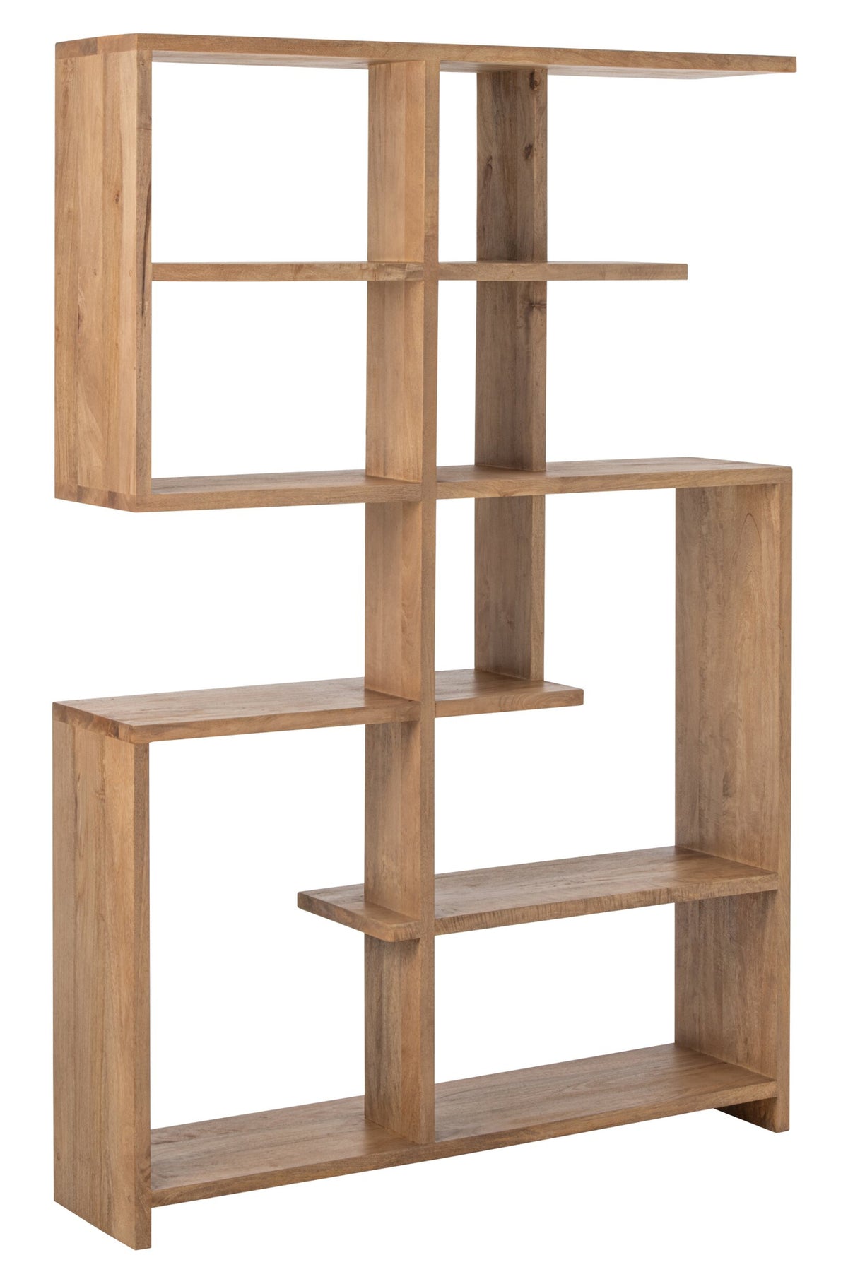 Bücherregal Mangoholz Natur Groß