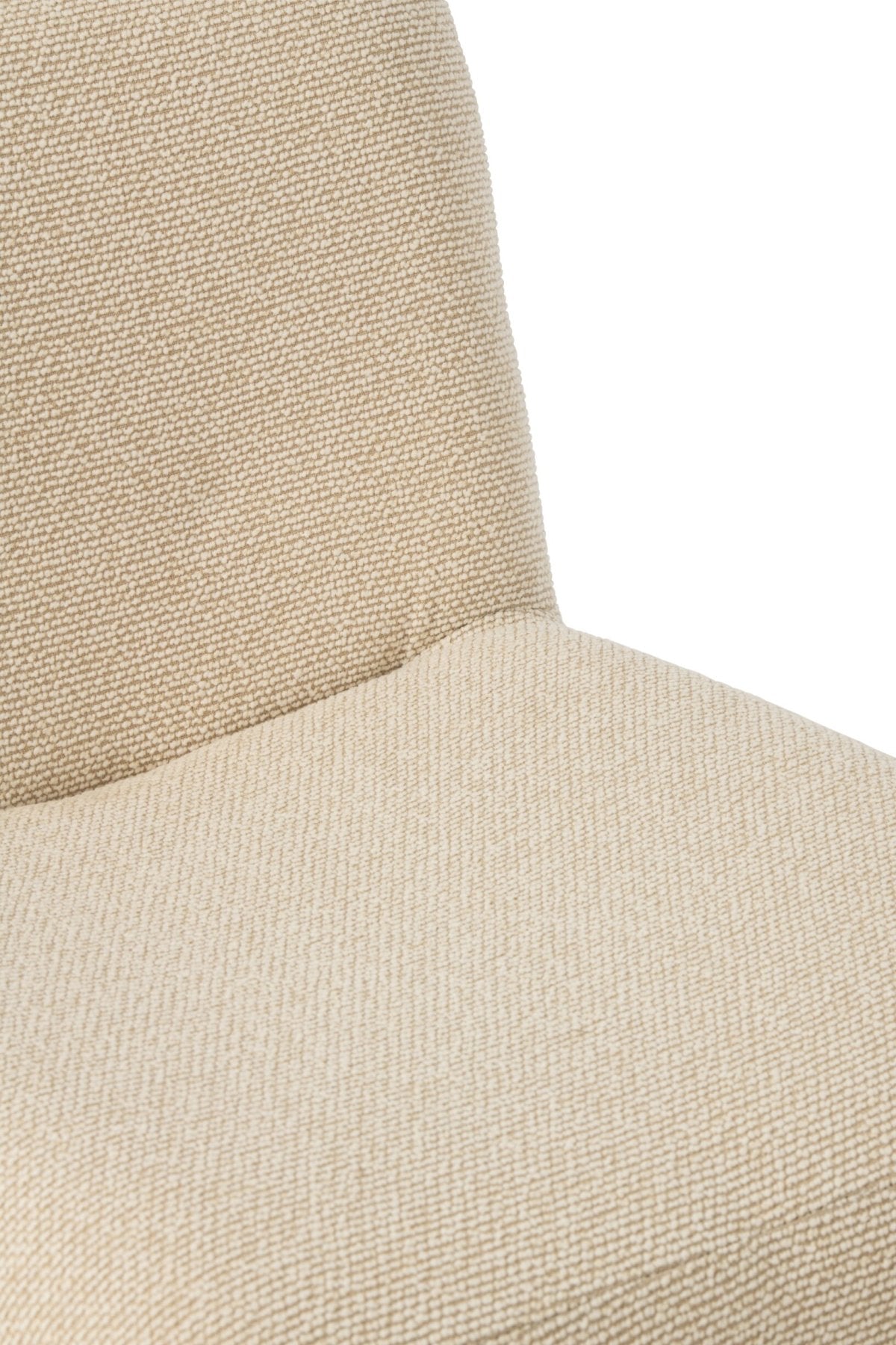 Lounge Chair Margo Sperrholz/Stoff Ecru