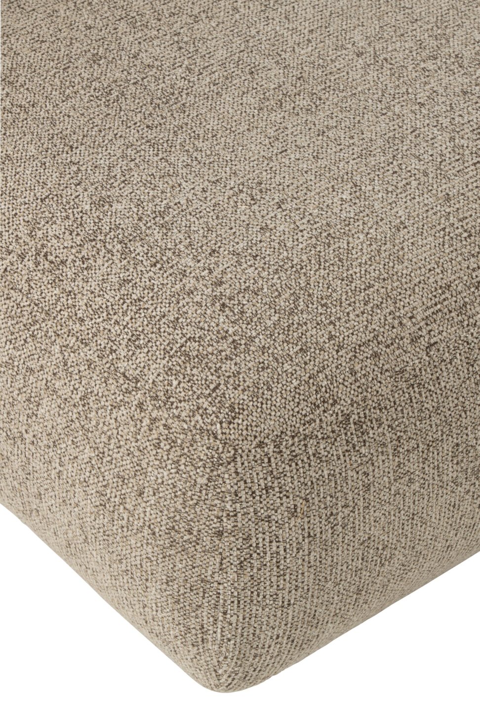 Modulares Sofa Olivia Sperrholz/Stoff Braun/Ecru