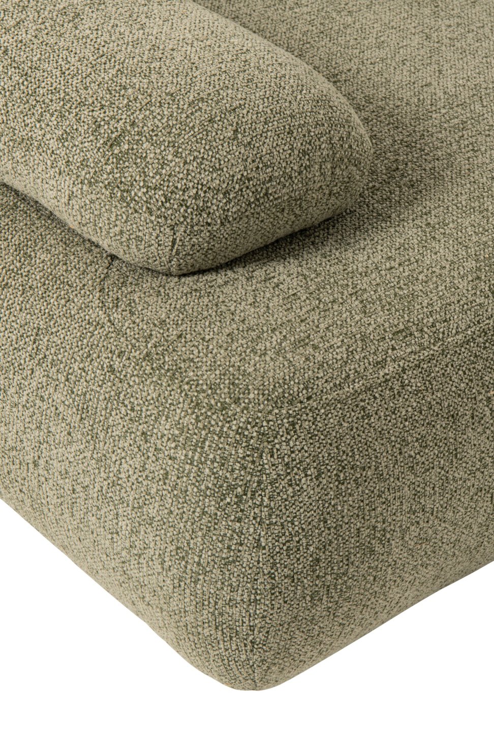 Modulaire bank Olivia set van 5 – multiplex en stof, groen, 152 x 103 x 77 cm