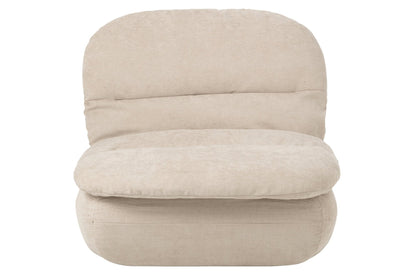 Loungesessel Kompressionsschaum Ecru