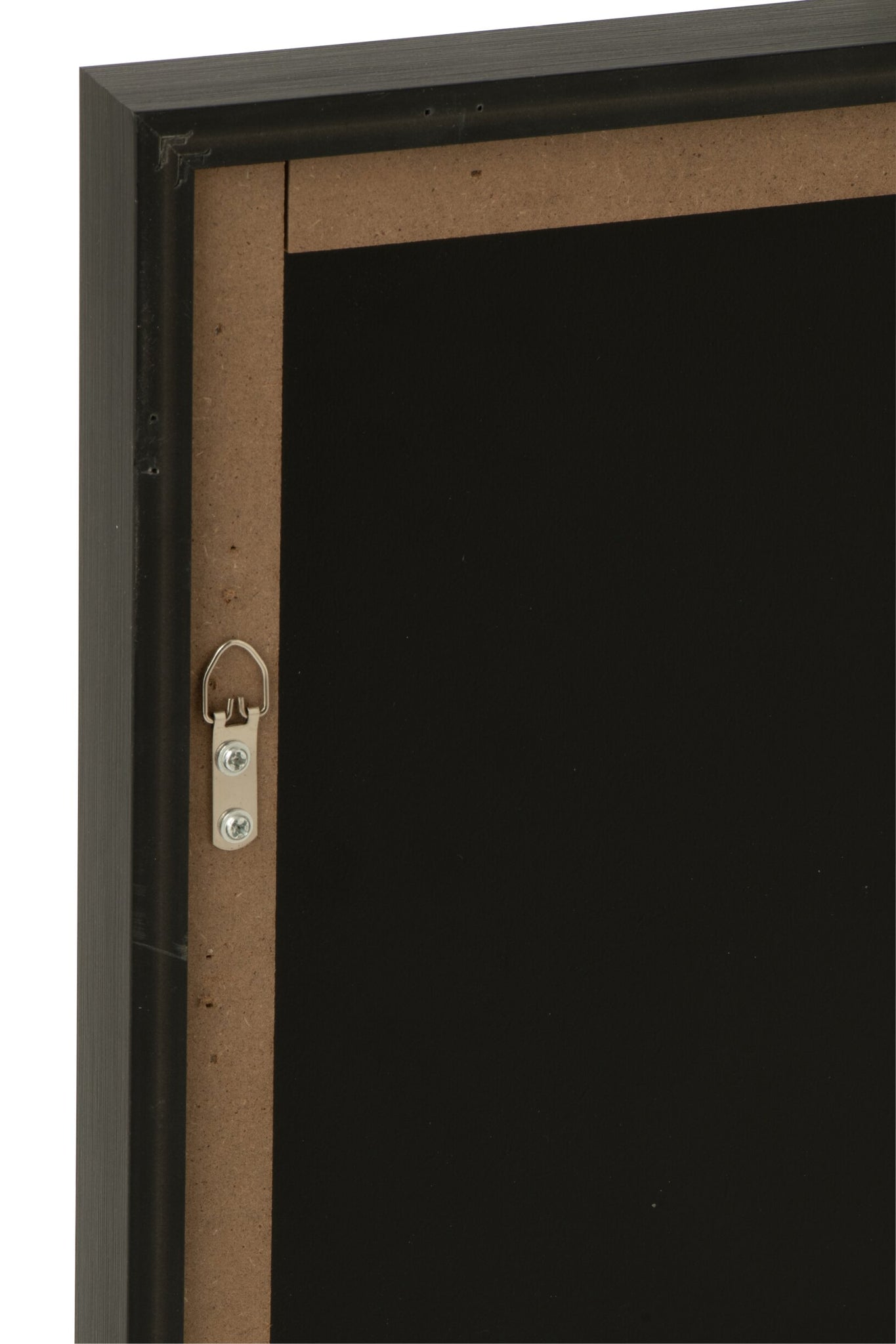 Schilderij Stiletto – mdf, rood en zwart, 40×40 cm
