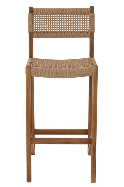 Barhocker Taghazout Teakholz Natur