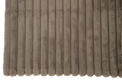 Plaid Corduroy Polyester Mouse Grey