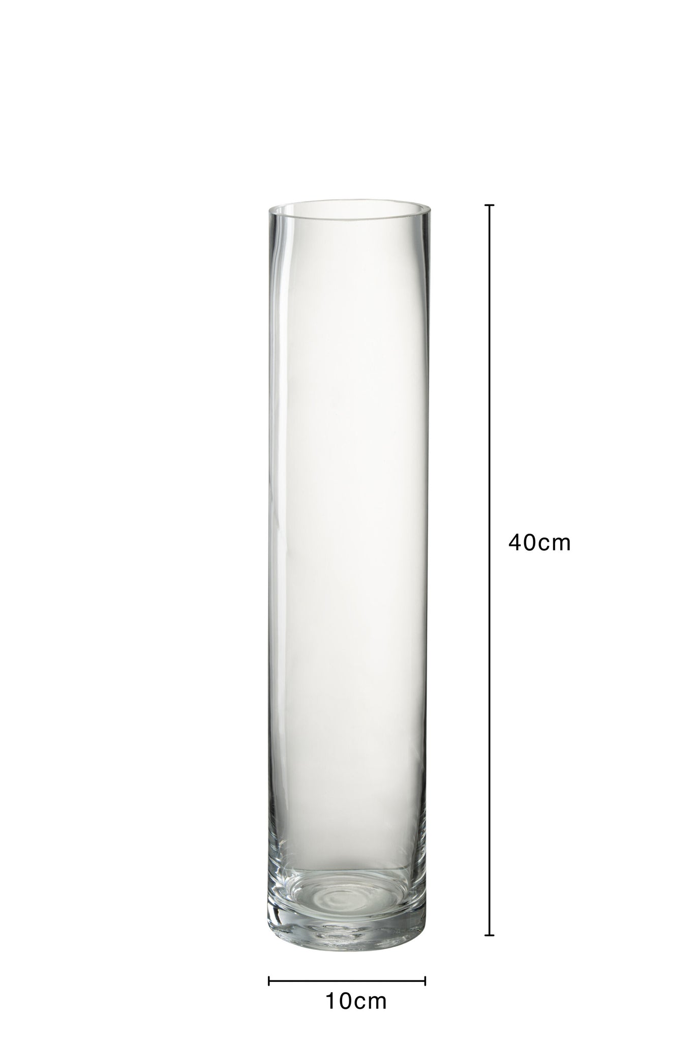 Vase Cylinder Glass Transparent Medium