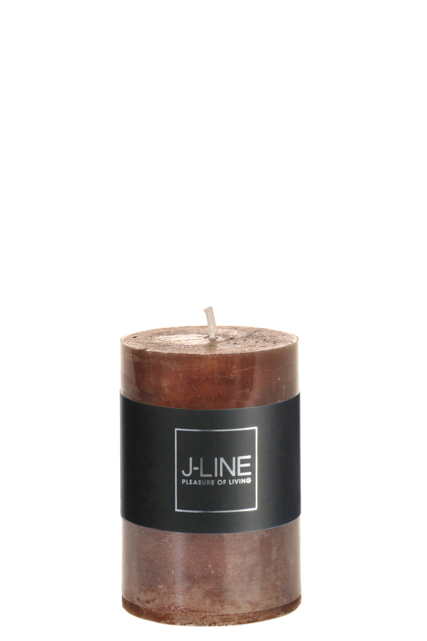 Cyl. Candle Brown S18h