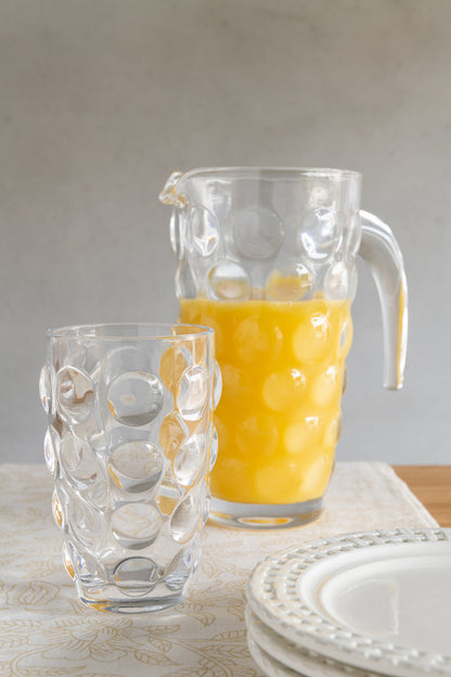Limonadenglas Lupe Glas Transparent