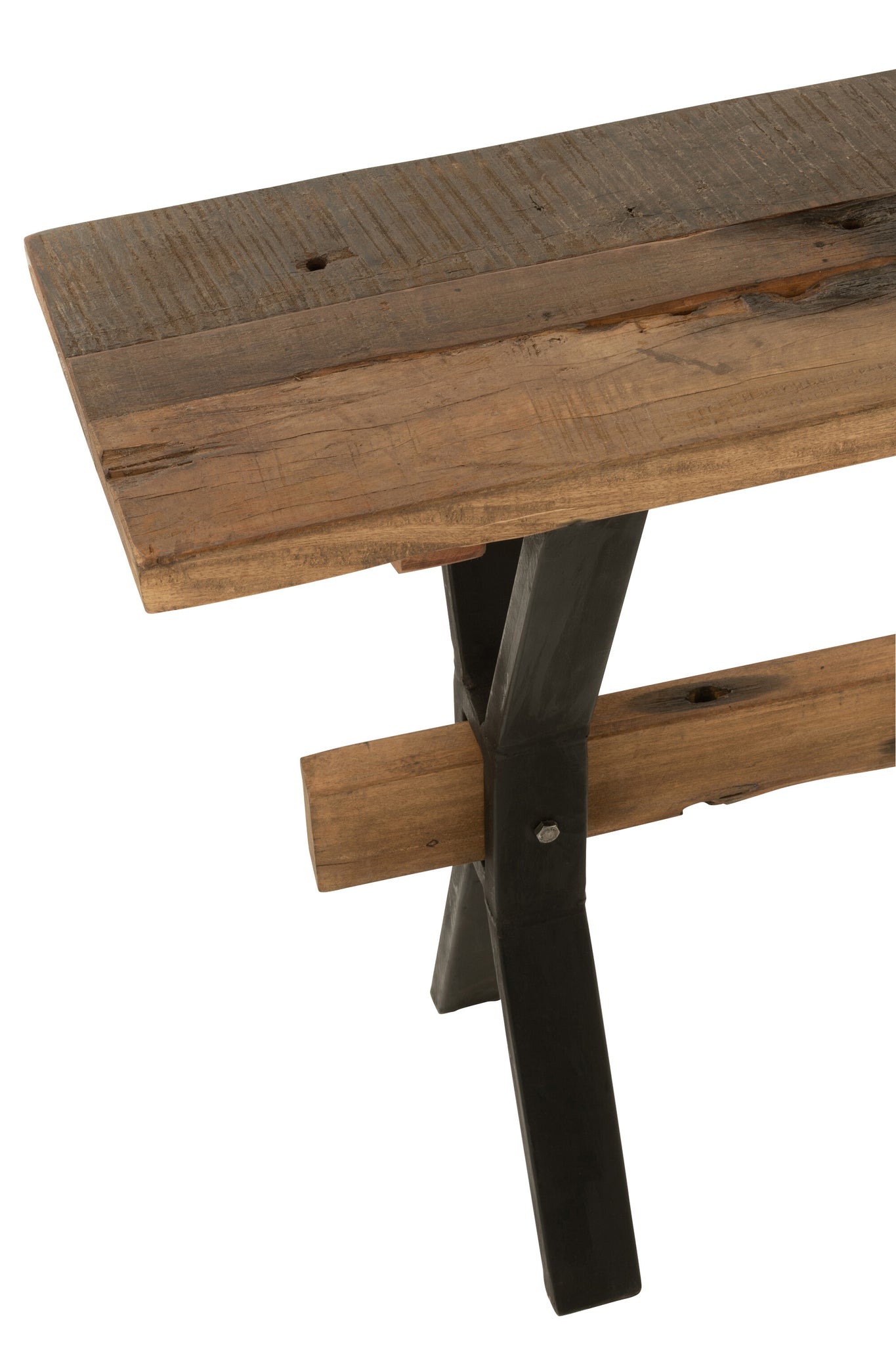 Console Table Vintage Wood Brown