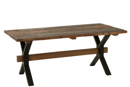 Tisch Vintage Holz Braun